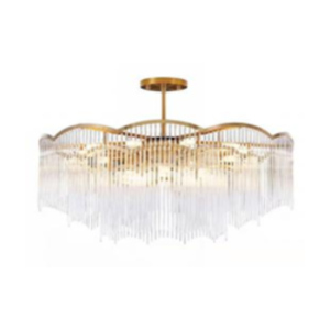 chandelier Gold /Crystal