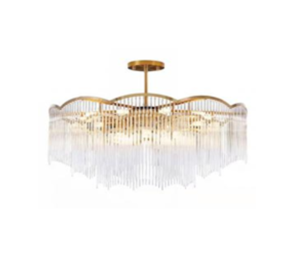 chandelier Gold /Crystal