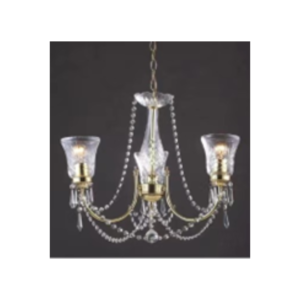 chandelier Gold /Crystal
