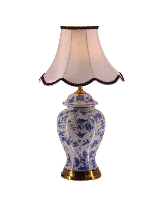 Blue Bird Table Lamp