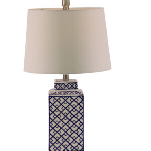 S901/14 DT DARK TEAL COTTON DRUM SHADE