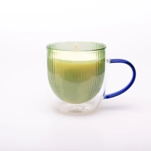 Green Coffee Cup Candle