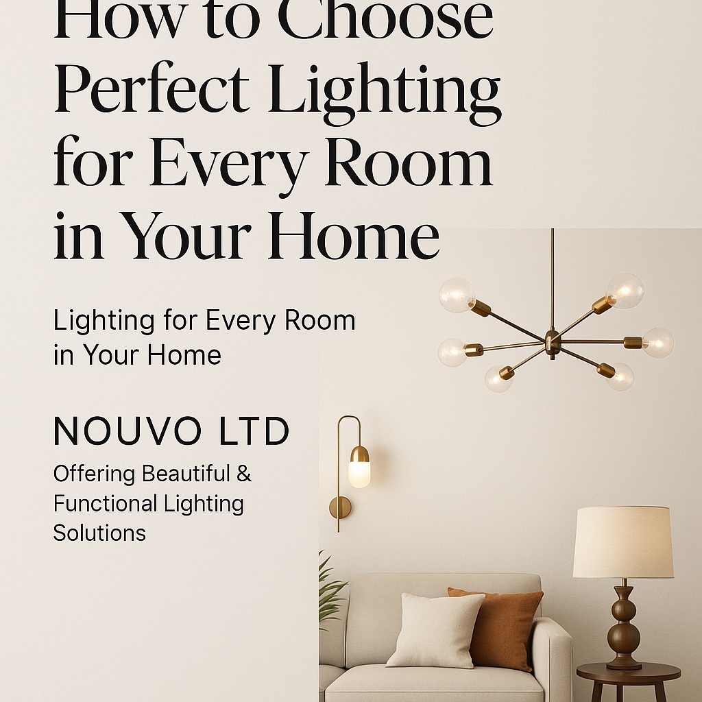How to Choose the Perfect Lighting for Every Room Nouvo Ltd, Wells