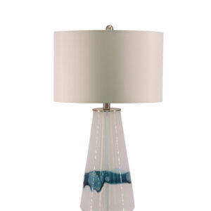 Rea 23701 Glass T/L with Shade &  USB