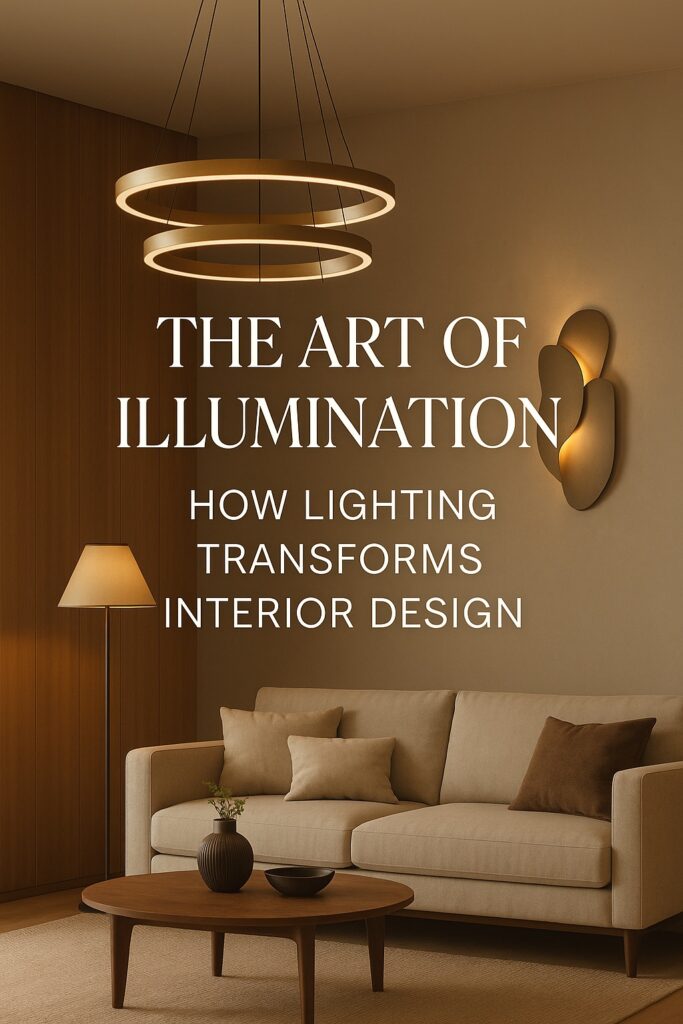 The Art of Illumination How Lighting Transforms Interior Design