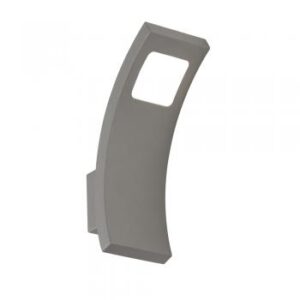 Mir LED Exterior Wall Light Silver Gray