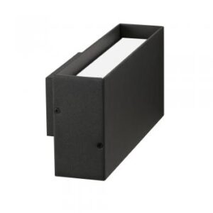 Burze LED Exterior Wall Light Dark Grey