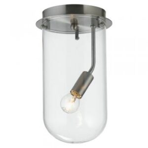 Mack Flush Light Antique Chrome