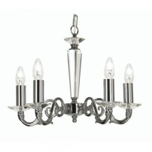 Wren 5 Light Chrome