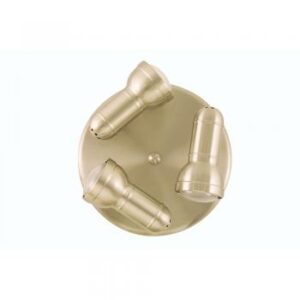 Regency 3 PLateSpot Light Antique Chrome