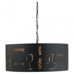Edan Pendant Black Gold