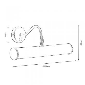 BC Picture Light Chrome - Image 2